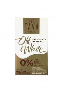 Chocolate branco vegano de 75 g