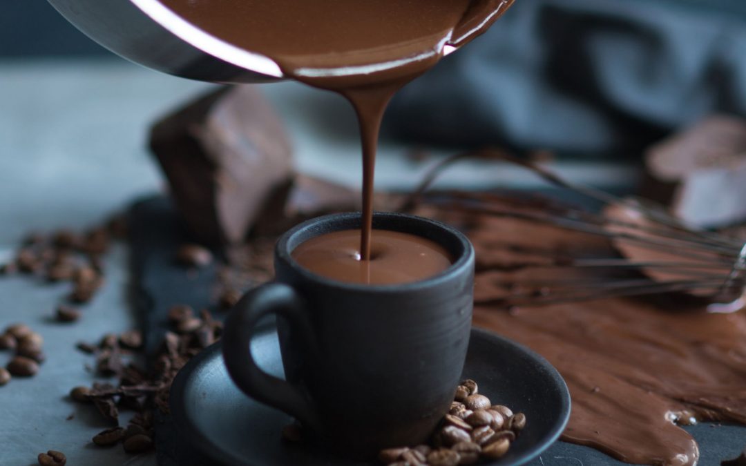 Chocolate quente vegano cremoso Java Chocolates