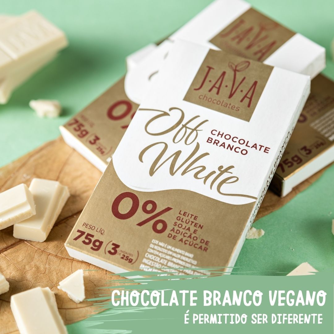 chocolate branco vegano