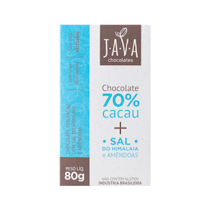 Chocolate intenso com Sal 80g