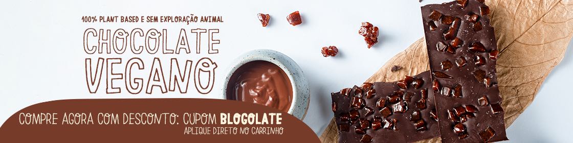 Chocolate vegano e delicioso