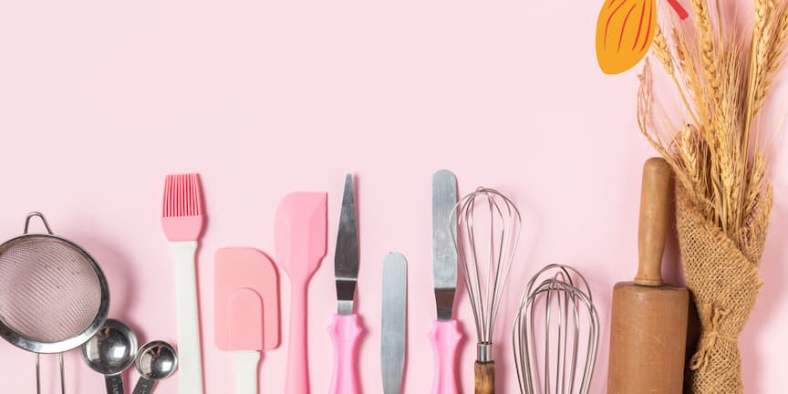 utensilios de confeitaria e chocolateria