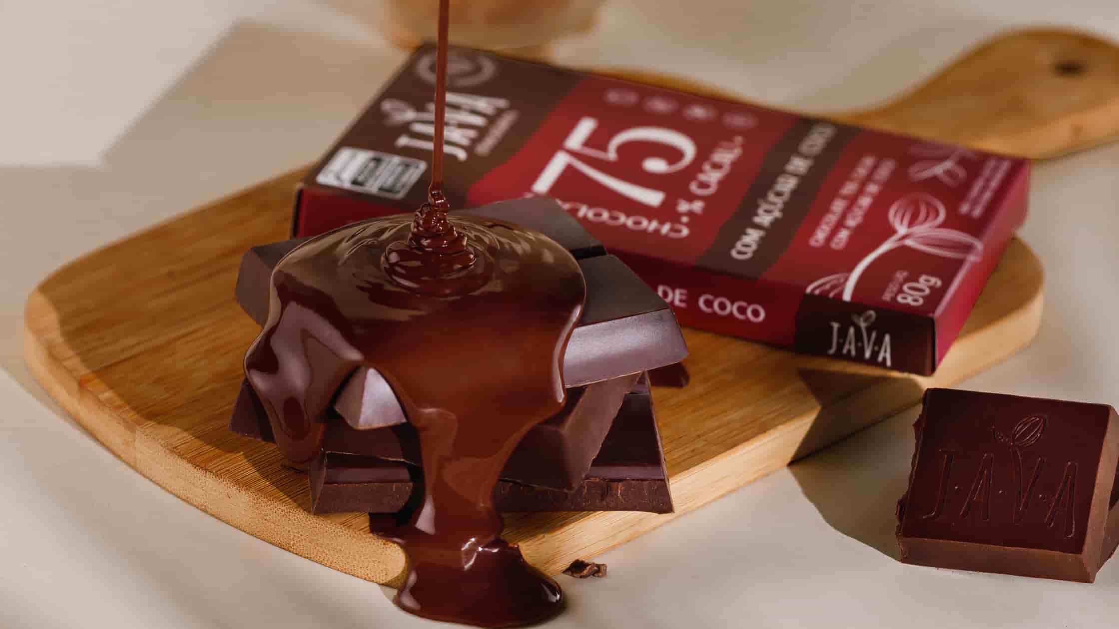 Java Choclate Chocolate Amargo é Saudável? - Java Chocolates