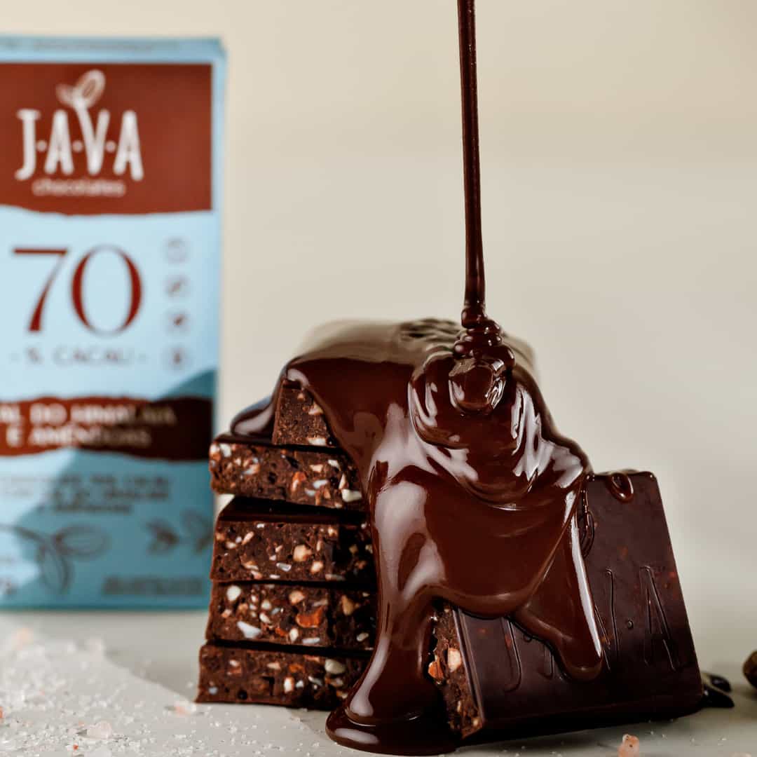 chocolate sem leite de vaca