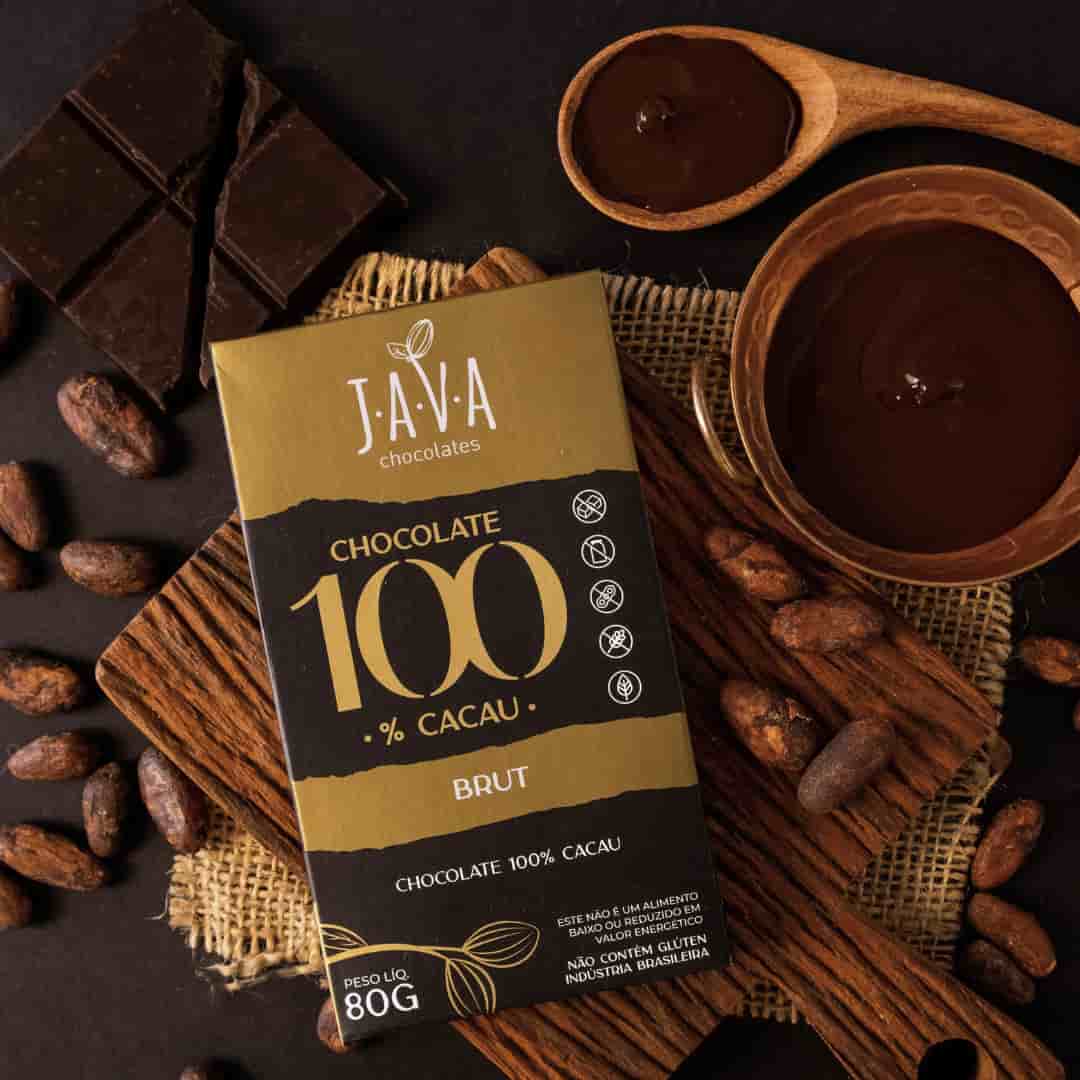 chocolate adoçado com maçã como fazer
